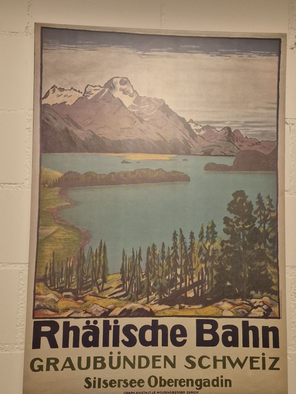Foto & Immagini: Nostalgisches Plakat "Rhätische Bahn" – Nuovo (secondo la descrizione) da Dietlikon venduto da cwe_lt6j