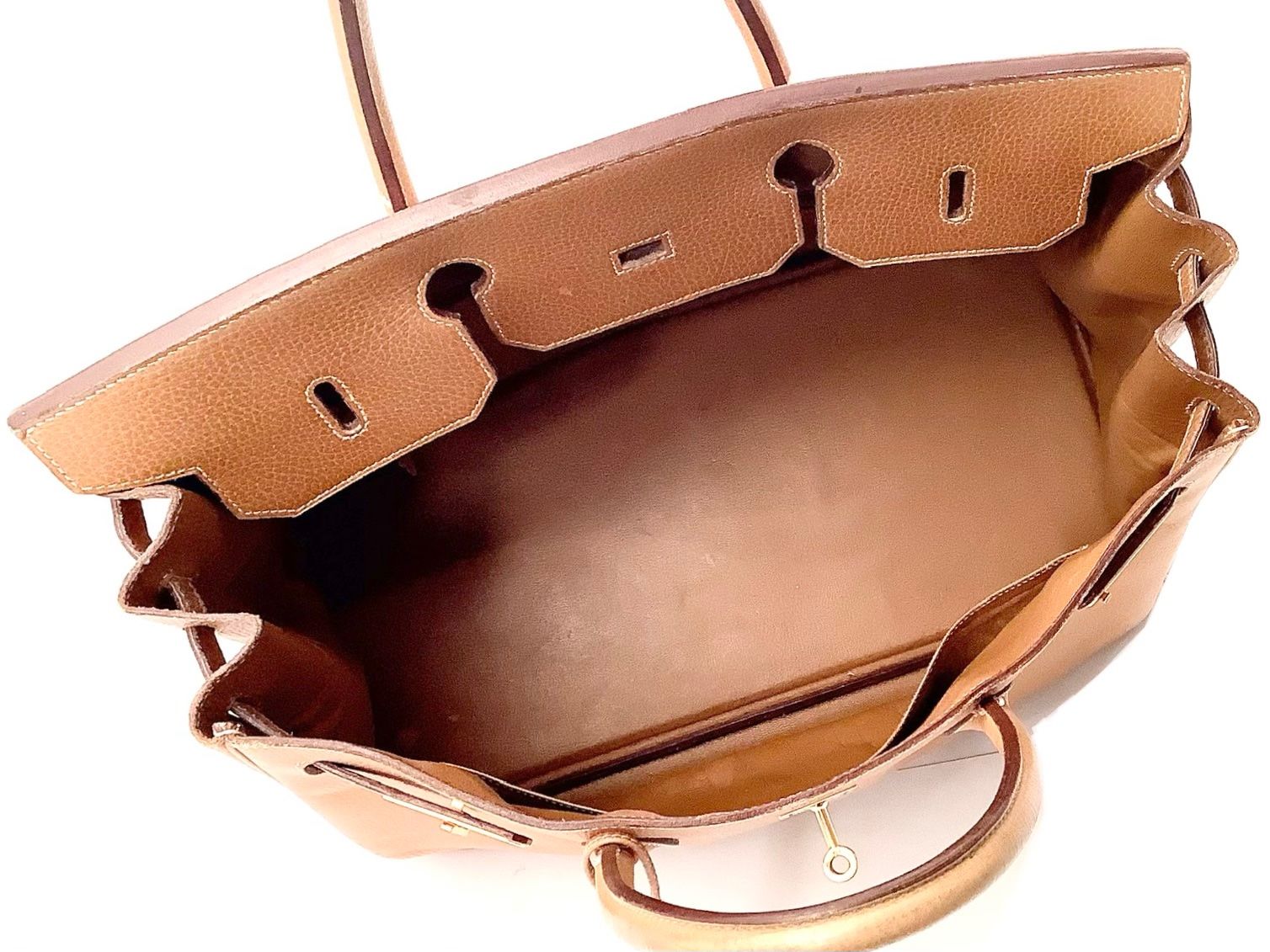 Hermès Taschen für Damen: Hermès Birkin 40 Togo Gold – Gebraucht aus Küsnacht ZH von Vuit-on 5