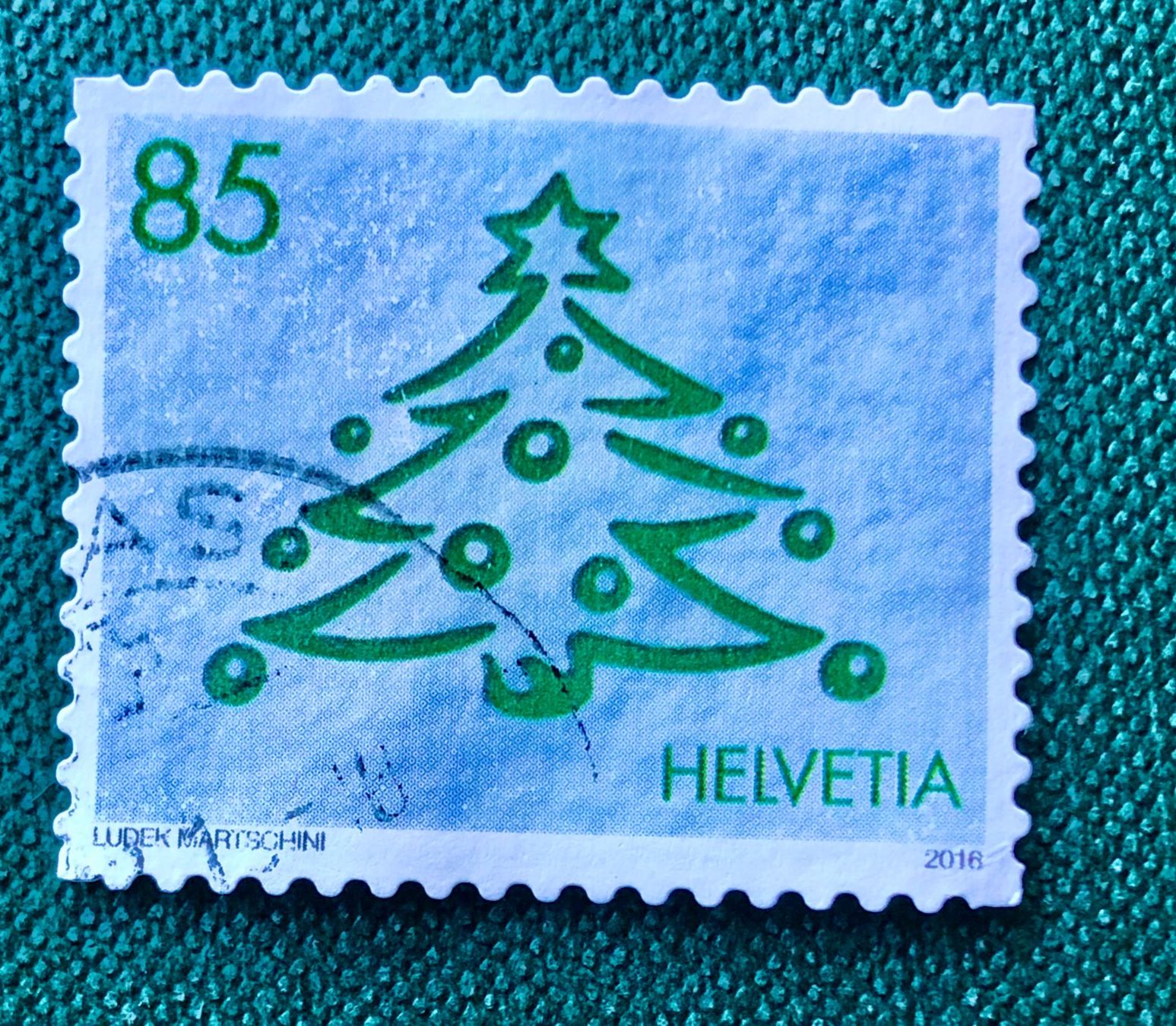 Tutti i francobolli: Nr.1611 Weihnachtsbaum Dauermarken GESTEMPELT 2016    – Usato da Aarau venduto da Billa007