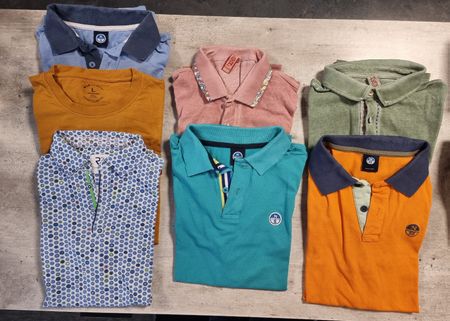 Herren Polo-Shirts.R2, North Sail, Wild County, BOB.Gr.50/L
