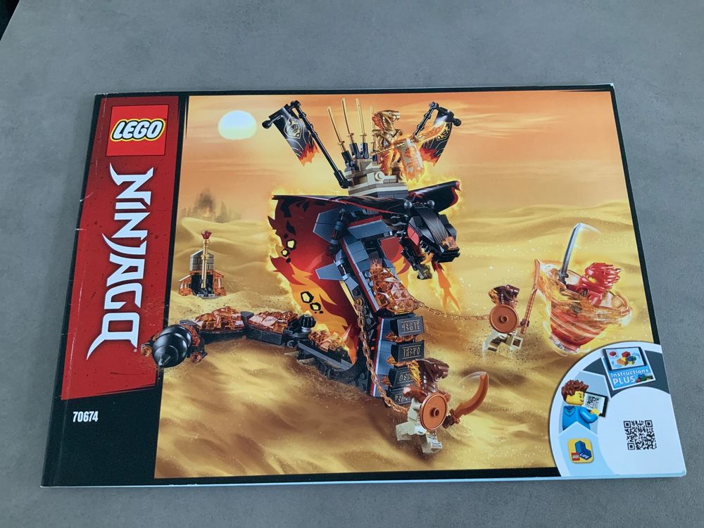 Lego Ninjago Bauanleitung 70674 | Kaufen auf Ricardo