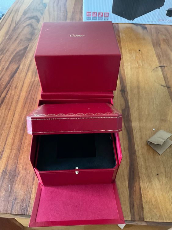 Cartier watch box Kaufen auf Ricardo