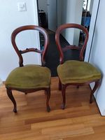 2 elegante VintageStühle  stabil & gepflegt