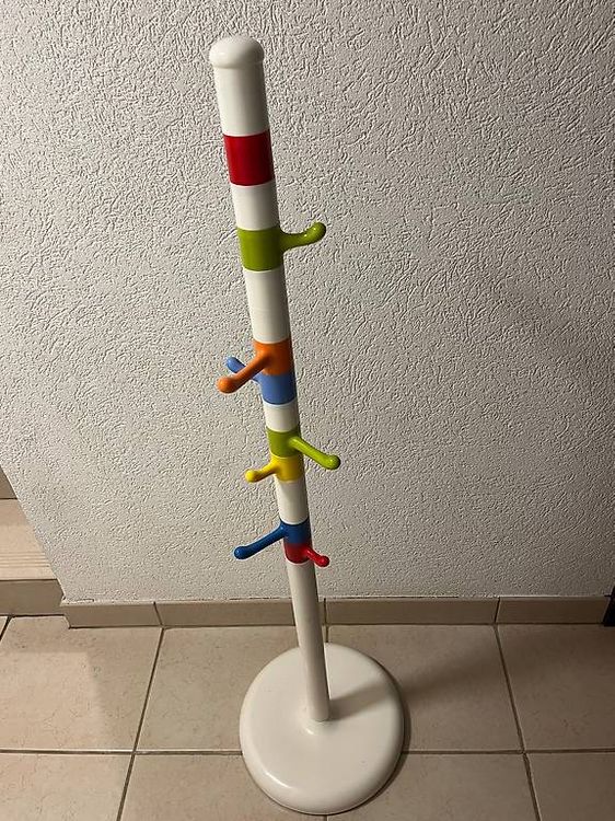 Porte-manteau Mural IKEA 90's - Forme De Chien, En Métal, Vintage