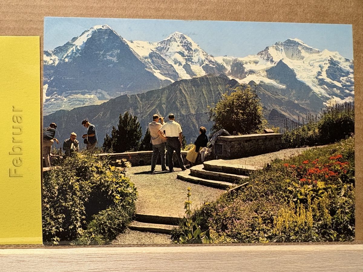 Cartes postales: AK von Schynige Platte / Eiger Mönch Jungfrau – D'occasion à Rümlang par Kartenpost1