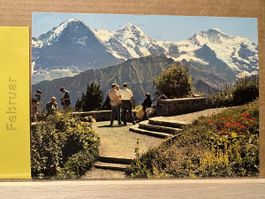 AK von Schynige Platte / Eiger Mönch Jungfrau