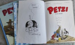 2 PETZI Et le Cochon Volant & Le Volcan *Dédicace*