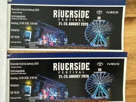 Riverside Festival Aarburg - Tageskarten für Sonntag