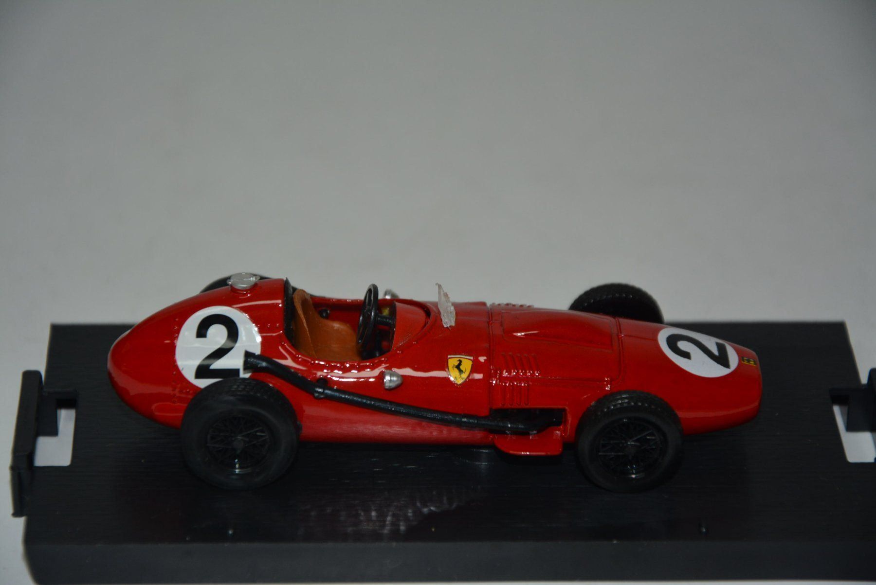 Ferrari Modellini d'auto: Ferrari D246 G.P.  GB 1958 , Brumm ,1:43 – Nuovo e nell'imballaggio originale da Goldach venduto da Feivel9 5