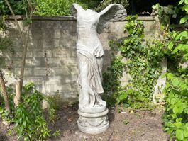 Skulptur Engel Beton Garten