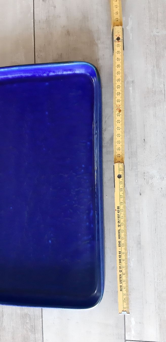 Servierplatten: Langenthaler  -  Ocean Blue  -  Servierschale  - Ofen Schale – Gebraucht aus Tagelswangen von BrigittaC01 4
