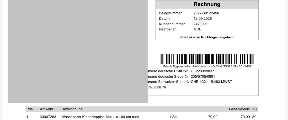 Tappeti: Kinderteppich Hellrosa 100% Baumwolle – Nuovo (secondo la descrizione) da Küssnacht am Rigi venduto da amynilleuh 1
