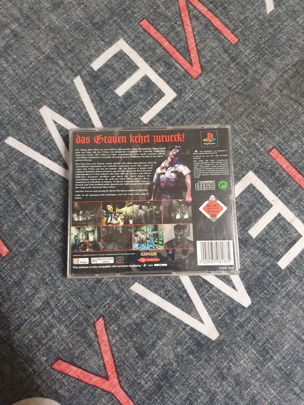 Sony Jeux: Resident Evil 2 Playstation 1 PAL – D'occasion à Herznach par _.Puch._ 2