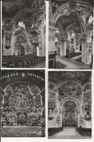 4 AK ca.1945 Kloster Einsiedeln Innenansichten