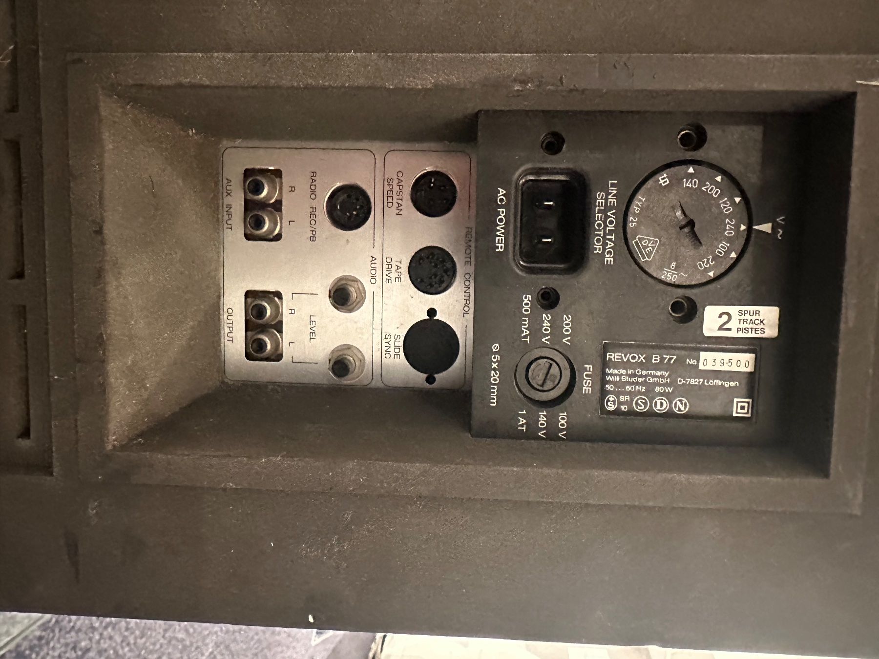 Revox Apparecchi a nastro: Revox B77 Stereo Tape Recorder – Usato da Aarau venduto da Bollaar 5