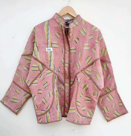 Vintage Kantha Jacket — One of a Kind 🧵