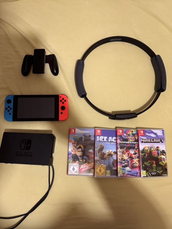 Nitendo Switch + Spiele 1