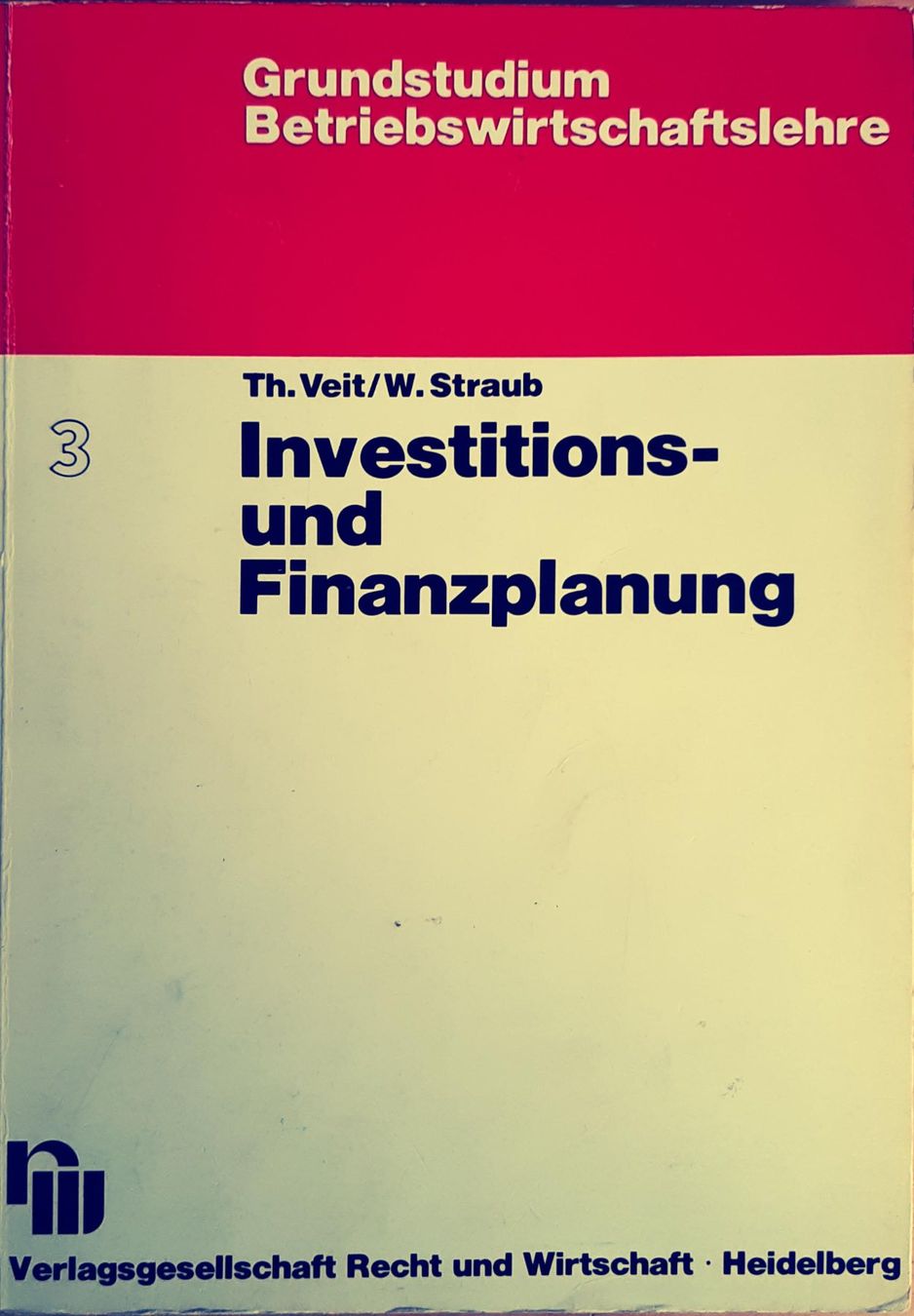 Livres: Investitions- und Finanzplanung – D'occasion à Niederhasli par pri_62hf