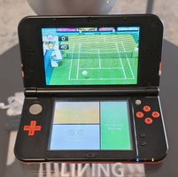 New Nintendo 3DS XL Orange/Schwarz | Seltene Farbkombination