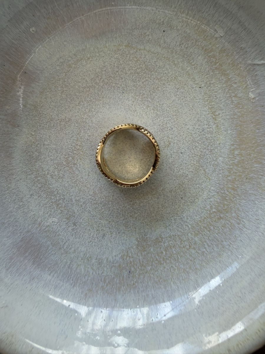 Anelli: Ring Silber vergoldet Gr. 56 – Usato da Meilen venduto da NHirs96 1