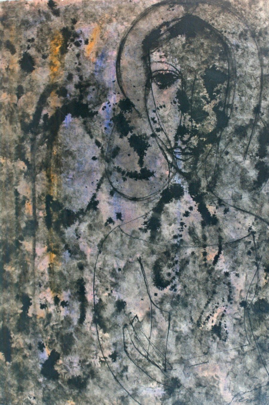 Dipinti: Pierre Spori, 1923 - 1989. Mischtechnik – Usato da Reinach BL venduto da Frogndog 5
