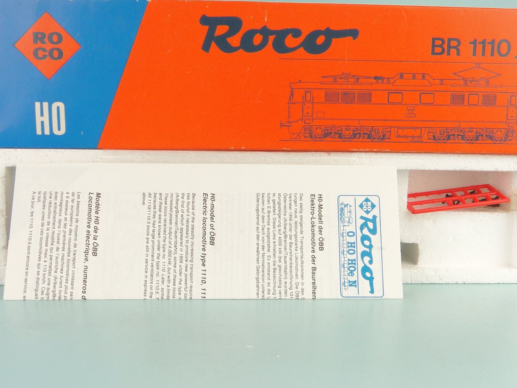 Roco Modellini di ferrovie: Roco 4198B ÖBB  1110, Neuwertig – Usato da Bülach venduto da cann11 8
