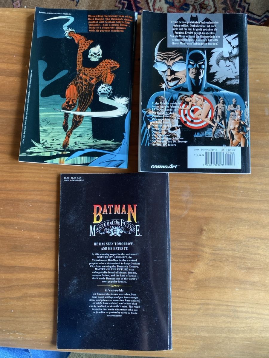 Fumetti: 3 Batman Comics – Usato da Dübendorf venduto da Montclair 4