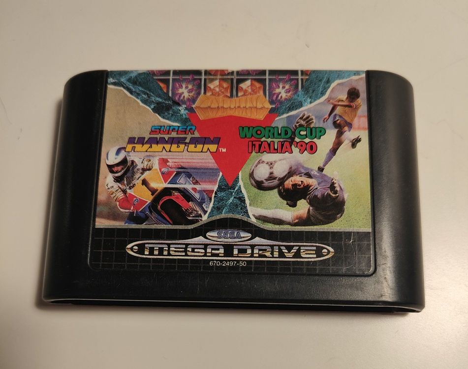 Pack 3 Notices Megadrive - Columns, Megagames 1 - SEGA - Bon état