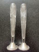 Duchin Creation Sterling Silber Vasen, 2 Stk, Vintage