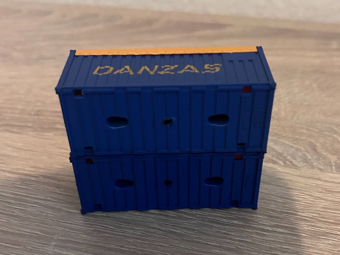 Danzas Modellini di ferrovie: Danzas Container 2 Stück – Usato da Goldach venduto da Manyro55 4