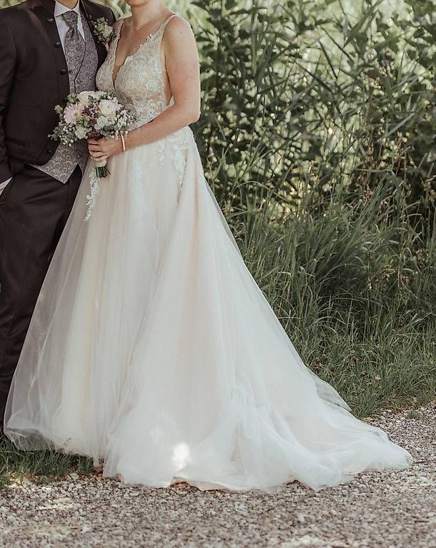 Vestiti: Brautkleid Grösse 40 – Usato da Pfaffnau venduto da KN1988 2