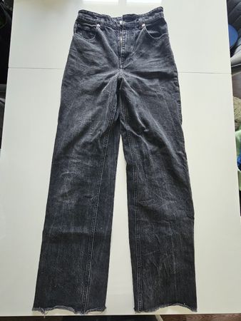 Coole Baggy Jeans, high waist, Grösse 36