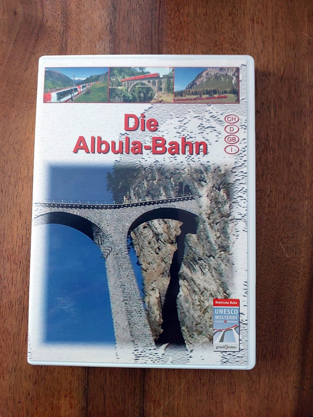 Alle DVDs: Die Albulabahn - Rhätische Bahn - DVD – Gebraucht aus Schönenwerd von Steidi