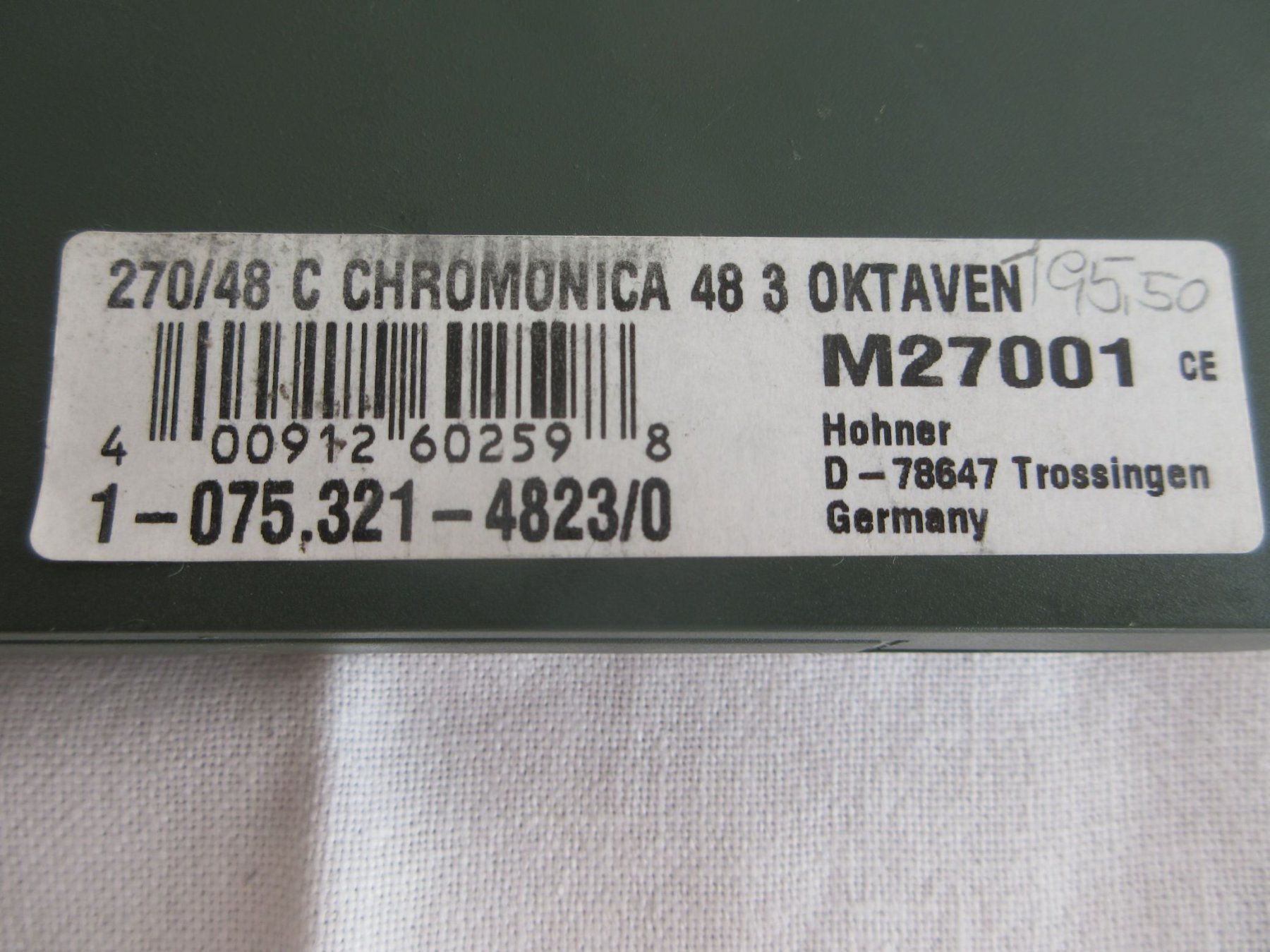 Hohner Musikinstrumente: Hohner Chromonica 270, C – Gebraucht aus Binningen von mondoantico 8