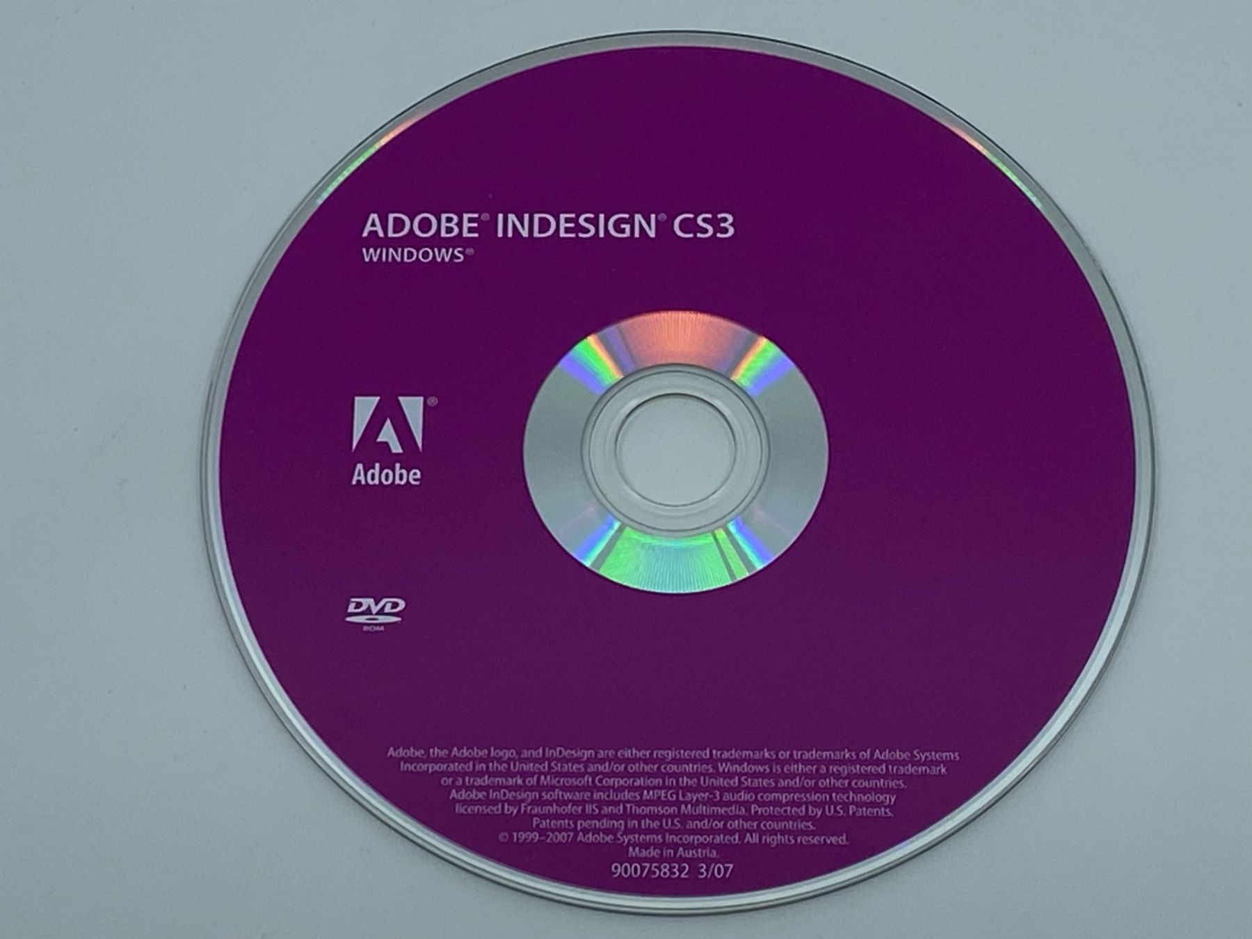 Adobe Software: Adobe InDesign CS3 - Windows DVDs inkl. Video2Brain Workshop – Usato da Langwiesen venduto da Restposten-24 2