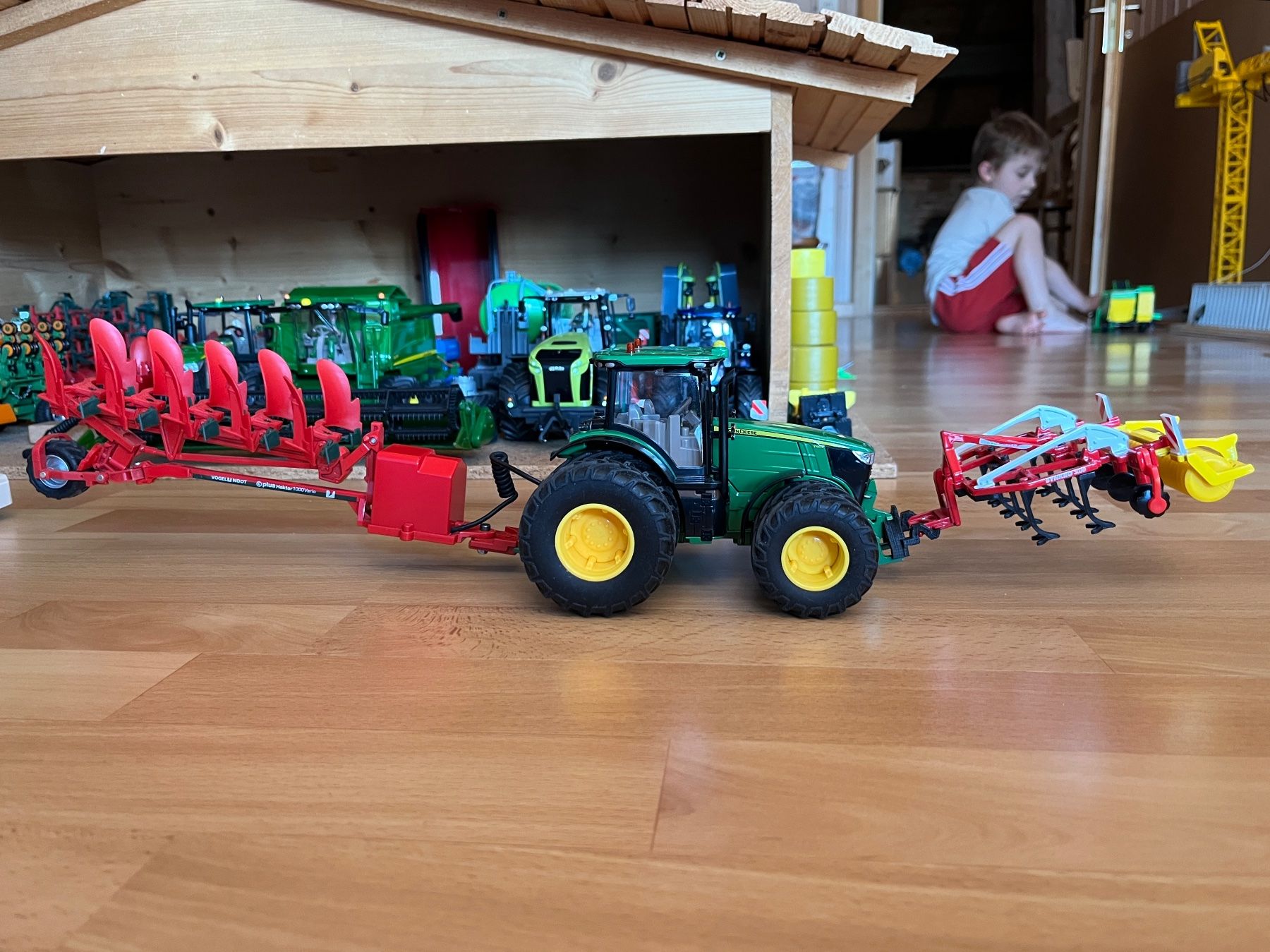 Siku Kit di modellismo & Modellini statici: Siku Control John Deere 7290 Umbau Neu – Nuovo e nell'imballaggio originale da Montricher venduto da Xenia111 7