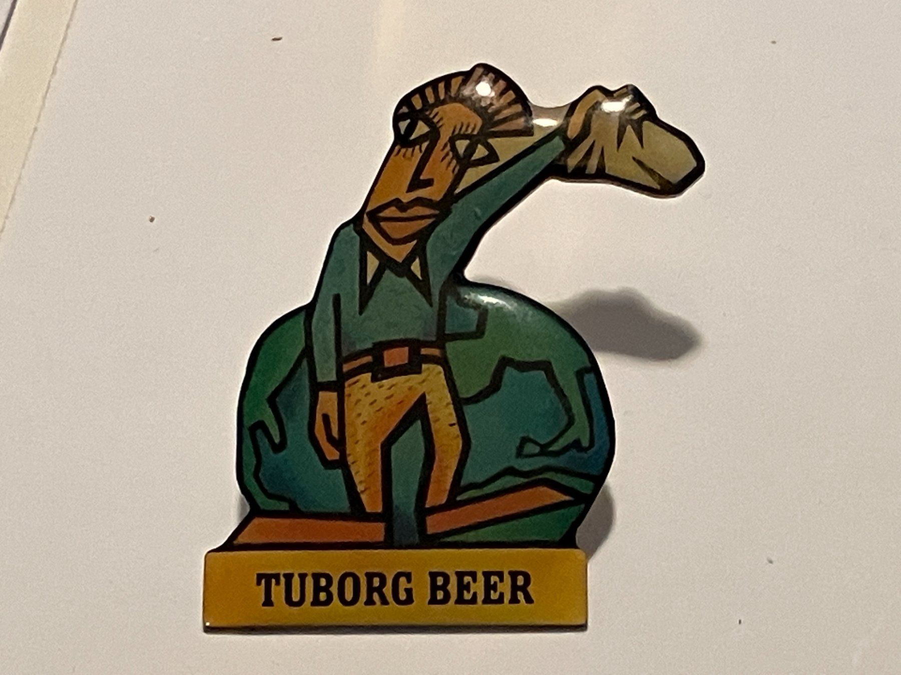 Placchette & Badge: 1 Pin Tuborg Beer – Usato da Basel venduto da djwwpp