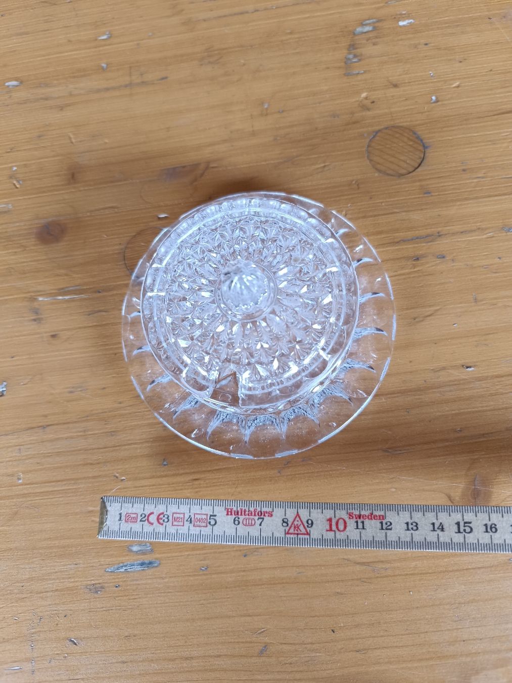 Zuccheriere: Antike Glasdose mit Deckel, Kristallglas, Vintage – Nuovo (secondo la descrizione) da Rorschach venduto da Monstera79 1