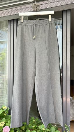 Damen Hose grau Grösse L - sportlich elegant. Top 