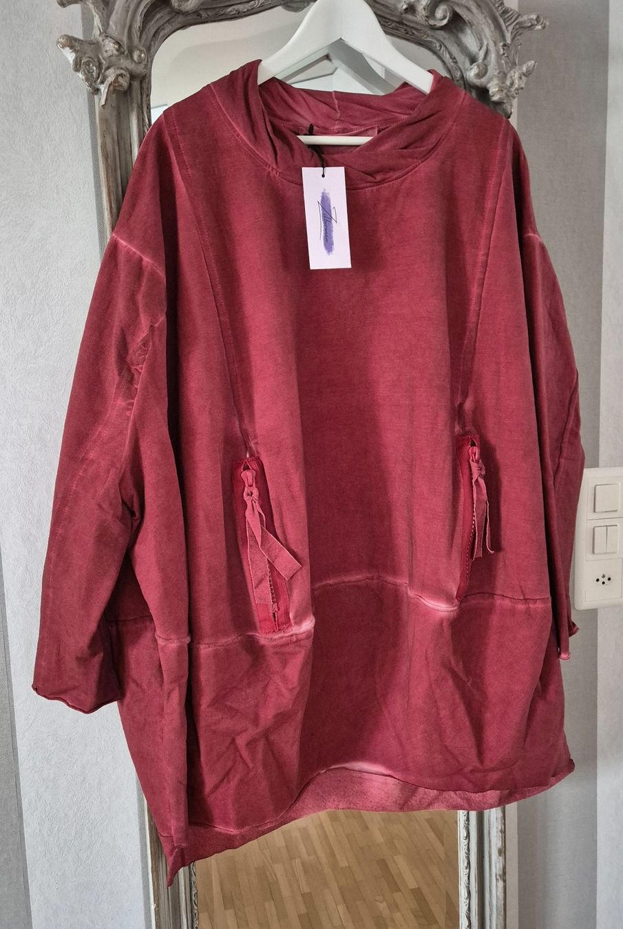 Pulls & Sweat-shirts: Zilberman Oversize Sweatpullover Rot – Neuf (Voir description) à Tagelswangen par GABGABFI