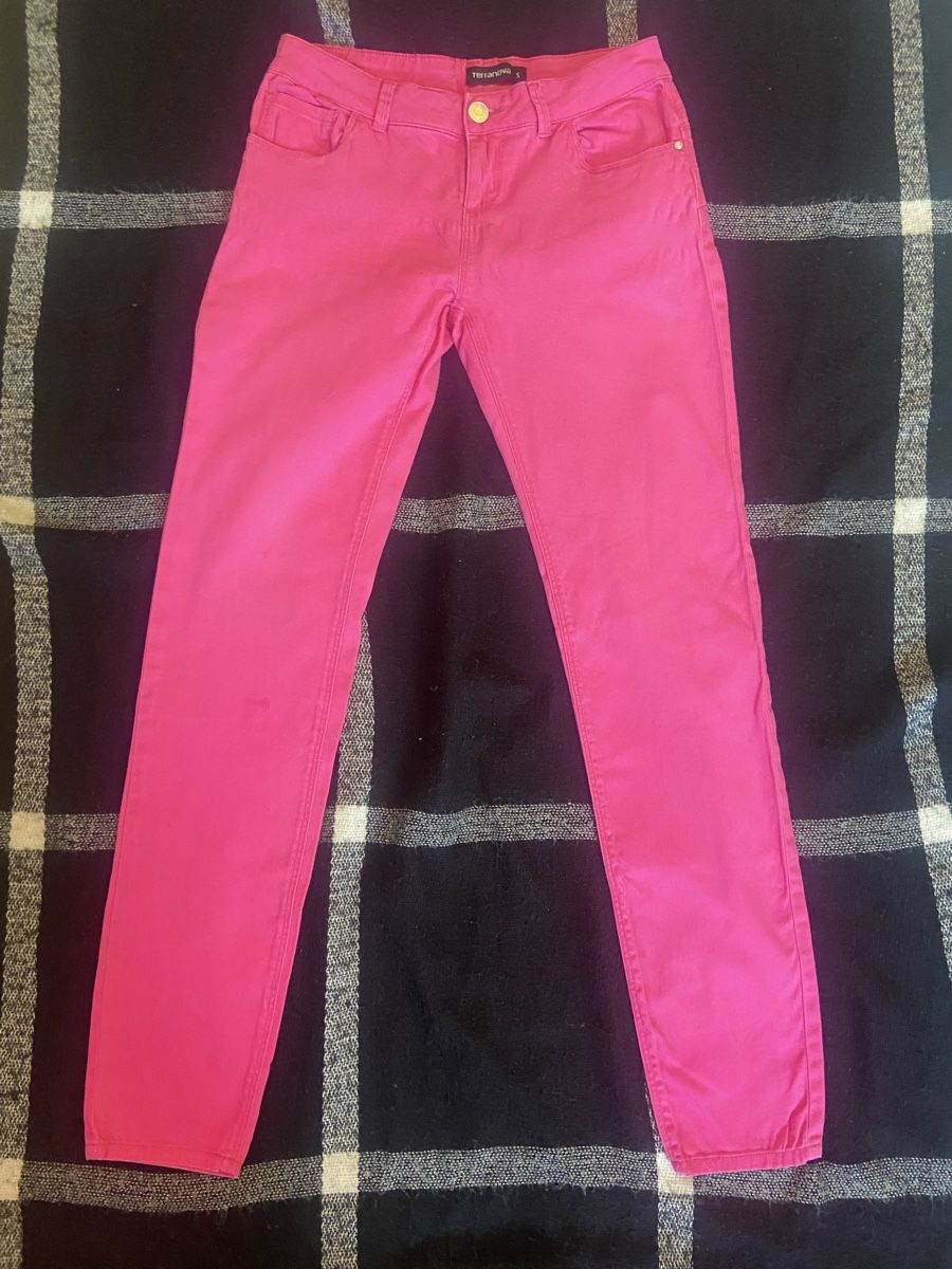 Pantaloni: Terranova Jeans, Gr. S, Pink – Usato da Bern venduto da rah_fpy5