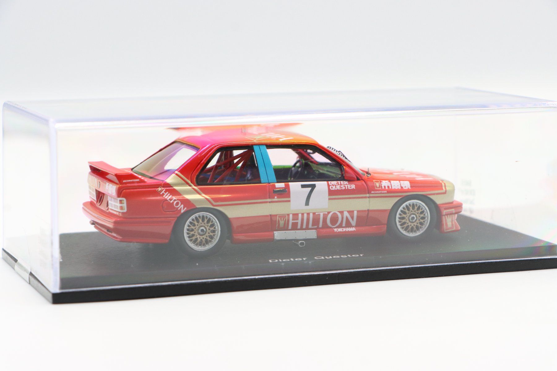 BMW Modellini d'auto: BMW M3 E30 2nd Macau GP 1987 1:43 Spark – Nuovo e nell'imballaggio originale da Bühl b.Aarberg venduto da modelldiecast 8