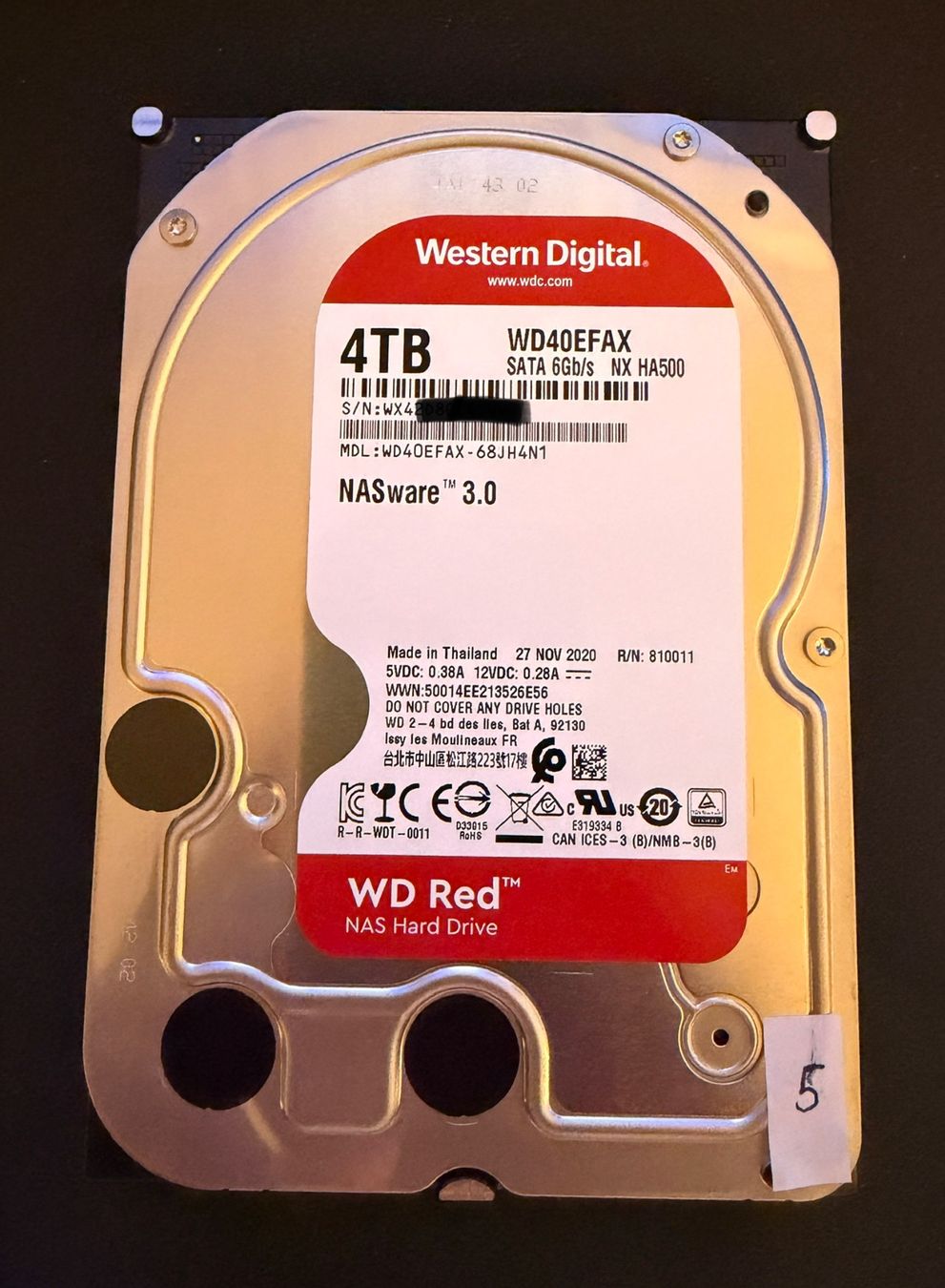 Western Digital Dischi rigidi: WD Red 4TB Festplatte HDD – Usato da Winterthur venduto da R2D_Y7C