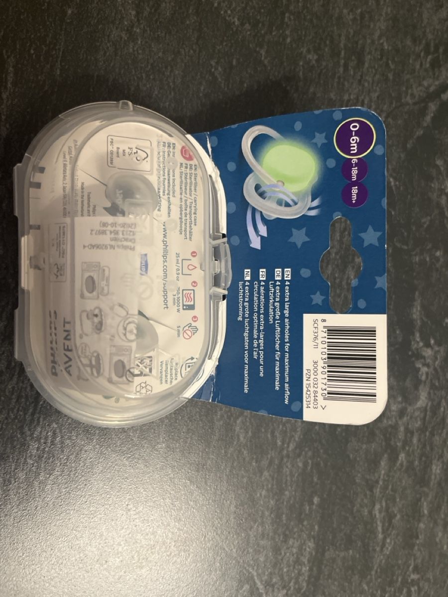Avent Sucettes & attache sucettes: Philips Avent Pacifiers Nighttime 0-6m new – Neuf avec emballage d'origine à Winterthur par ama_cz7g 1