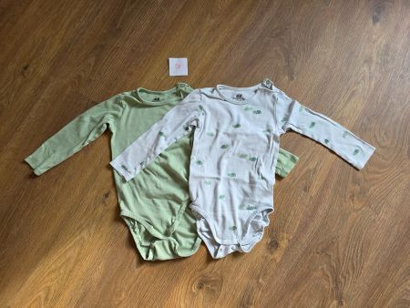 Langarmbodies, Bodies H&M Gr. 98 (2 Stk)