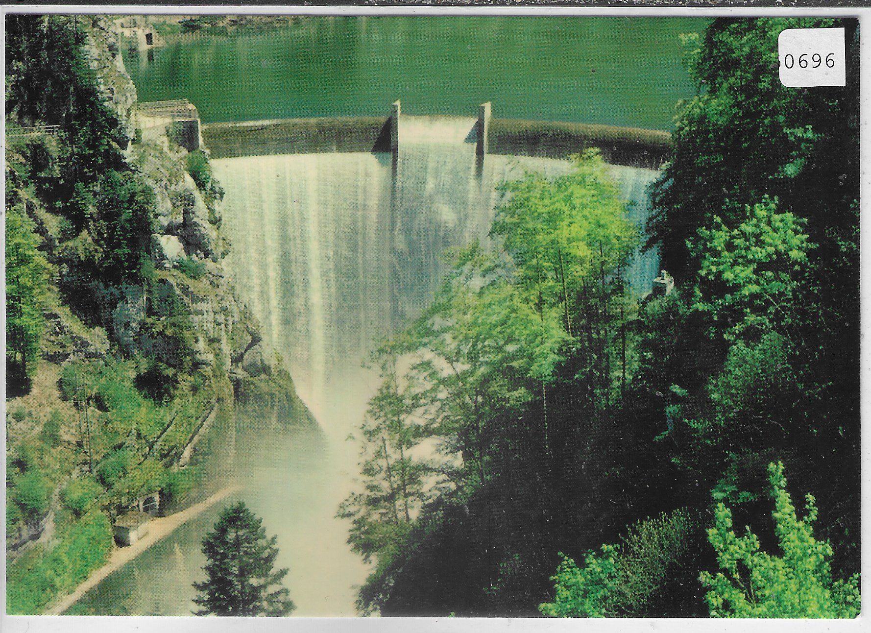Cartoline postali: Barrage du Chatelot - La Chaux-de-Fonds – Usato da Ettingen venduto da Kartenplanet