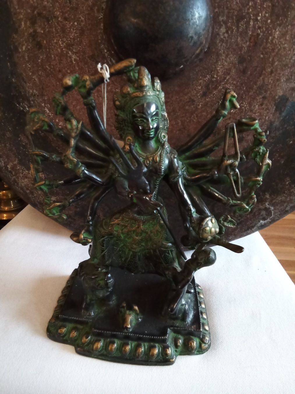Sculptures & Statues: Göttin Durga – Neuf avec emballage d'origine à Dürnten par komalbazar 2