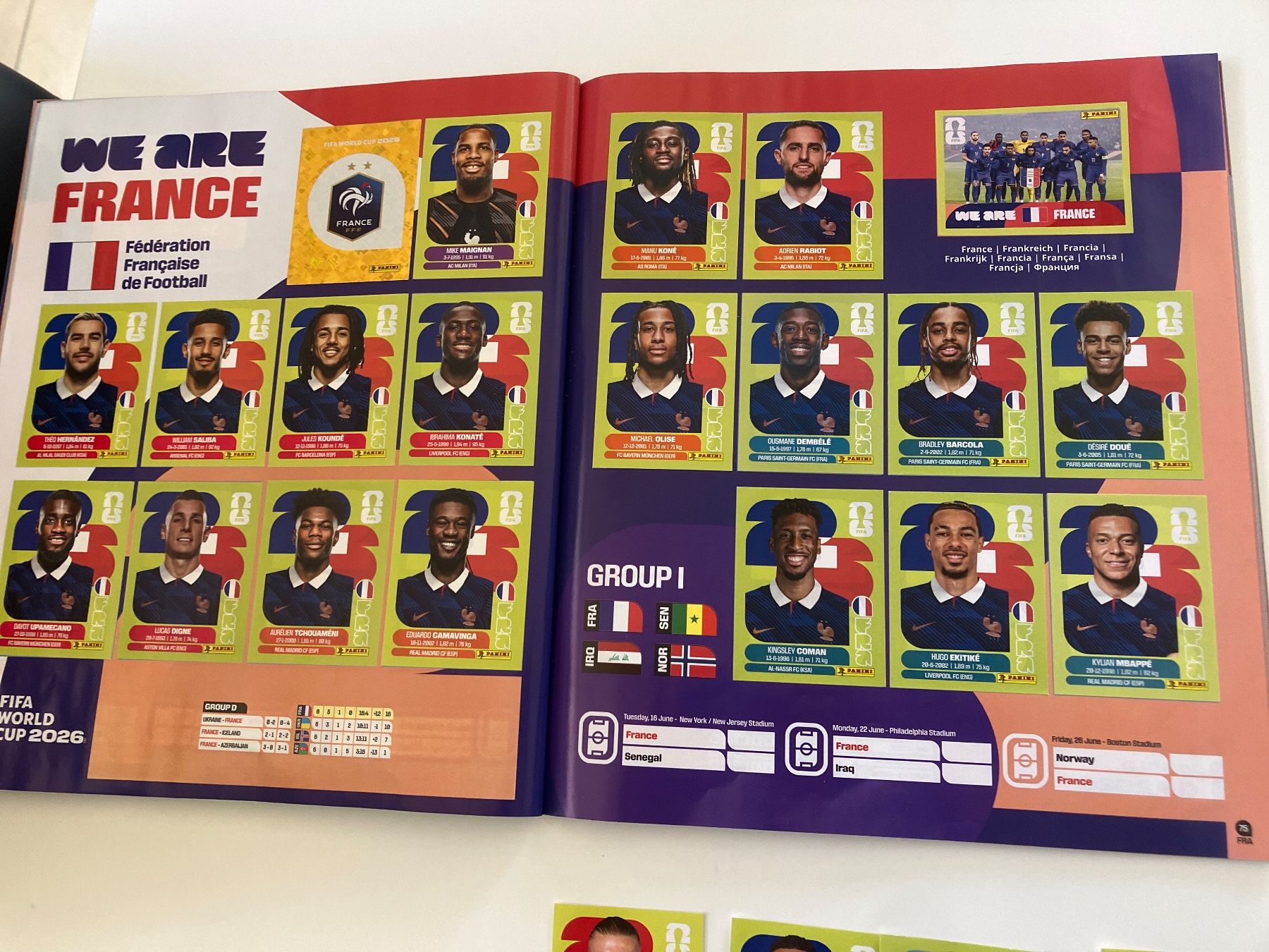 Panini Alben: Image panini 2026 complet – Gebraucht aus Le Sentier von rol_5zpw 4