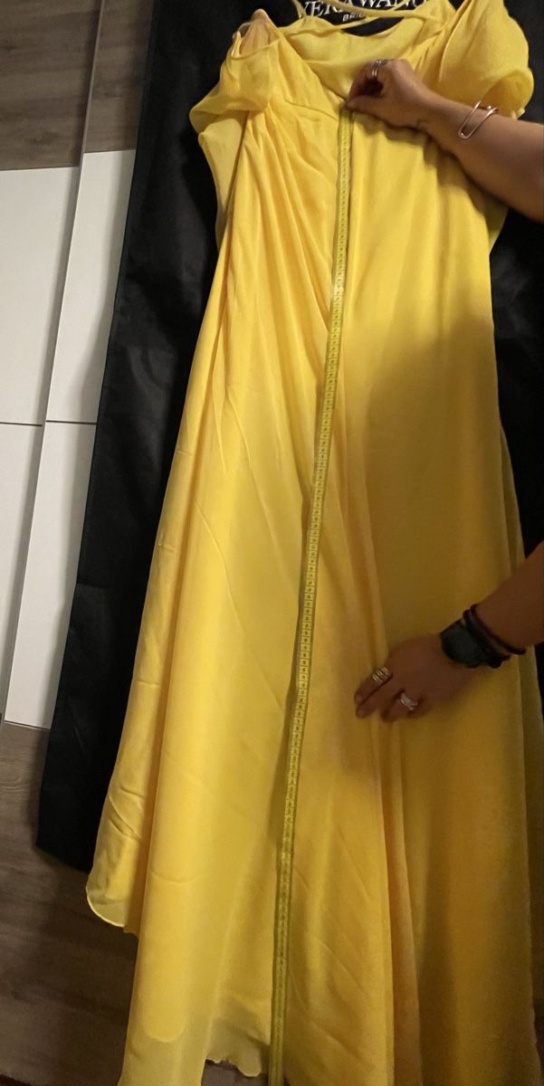 Vestiti: Vera Wang Gelb Kleider  – Nuovo e nell'imballaggio originale da Visp venduto da mad_c8q6 5