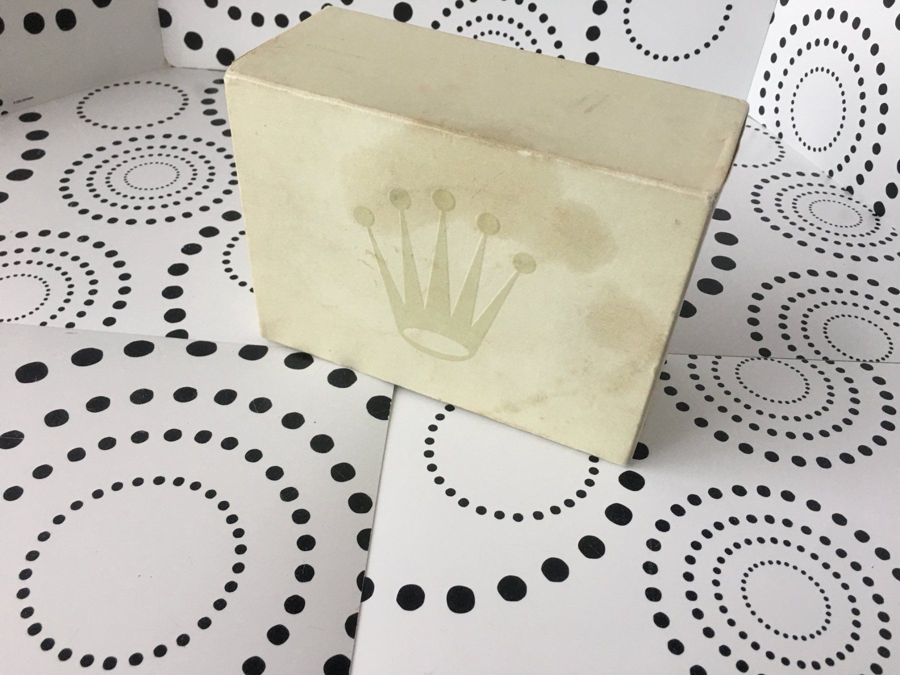 Rolex Scatole porta orologi: ROLEX ORIGINAL - S-MODEL BOX CARTON - BEIGE EDITION !!! – Usato da Epalinges venduto da dream-watch 3